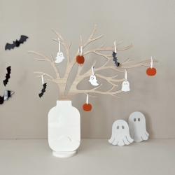 Arbre à décorer en bois thème Halloween