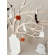 Arbre à décorer en bois, décoration d'Halloween