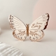 Invitation anniversaire papillon, invitation originale en bois