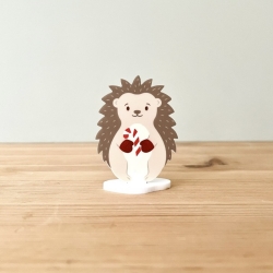 Village miniature de Noël, Simon le petit hérisson