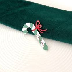 Marque-place personnalisé de Noël, sucre d'orge