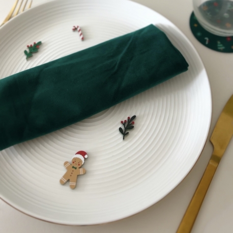 Confettis de table Noël, décoration de table colorée