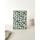 Affiche en plexiglas léopard version vert, décoration originale