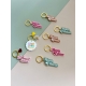 Porte-clés original plexiglas, porte-clef coloré