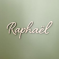 Enseigne prénom style 10