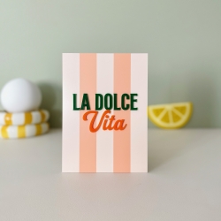 Affiche en plexiglas La dolce vita
