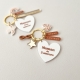 Porte-clé grigri à composer, cadeau symbolique maman