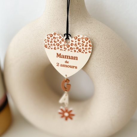 Bijou de voiture à personnaliser, cadeau original maman