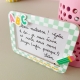 Cadeau original maitre ou maitresse, magnet avec mot d'enfant