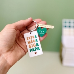 Porte-clé Extra méga giga Papa