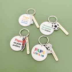 Porte-clé Papa passion