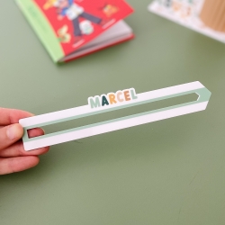 Règle de lecture en plexiglas à personnaliser