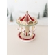 Le carrousel magique de Noël plexiglas, mini monde de Noël