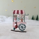 Village miniature de Noël, Chariot de gourmandises en bois
