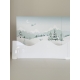 Colline en plexiglas, décor Mini monde de Noël