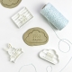 Découpoir biscuits nuage emporte-pièce personnalisé naissance baptême