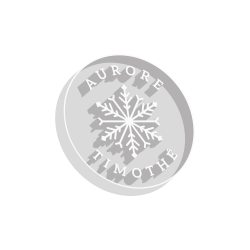 Presse à biscuits personnalisable pour votre mariage hivernal flocon